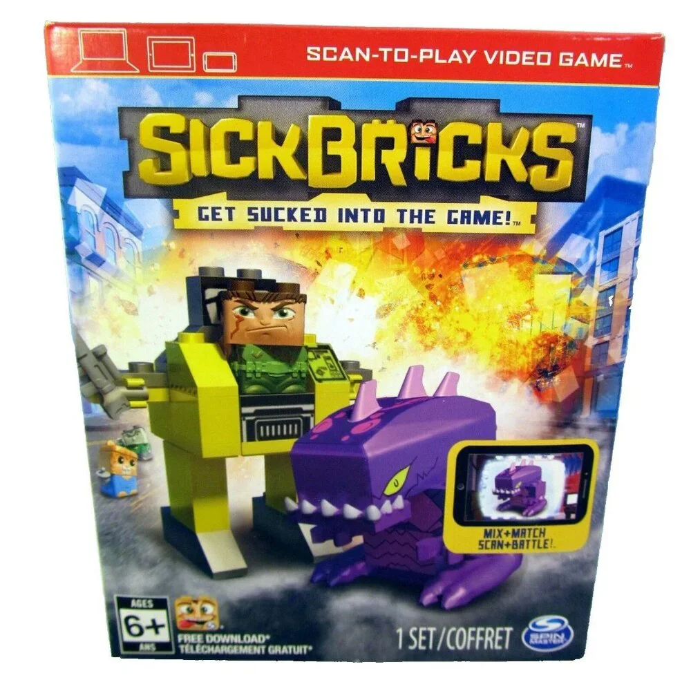 SickBricks Major Blazer vs. Xenomax Alien App Game New
